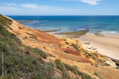 The red cliffs at port noarlunga south australia on November 27th 2020