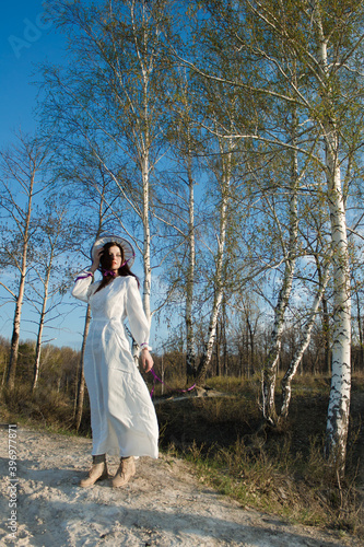 bride in the forest