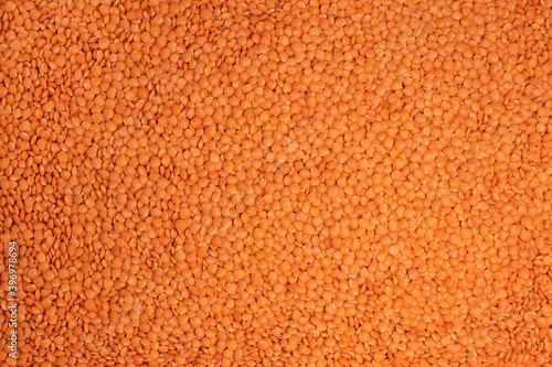 Red lentils background
