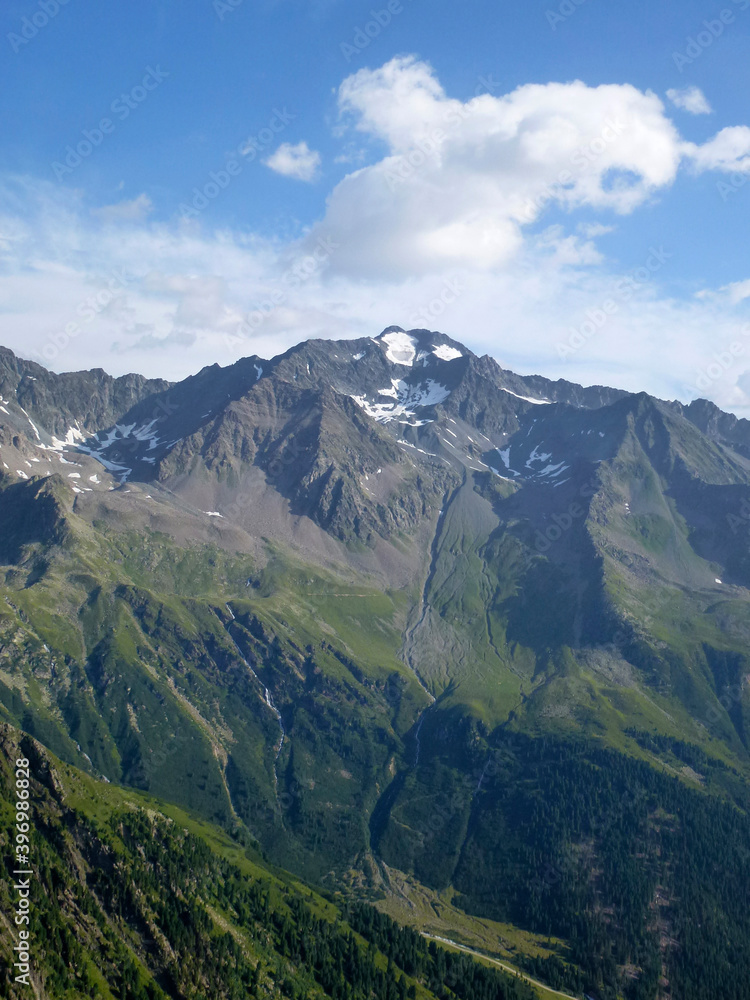 Stubai high-altitude hiking trail, lap 5 in Tyrol, Austria