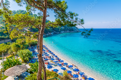 Lemonakia beach in Samos Island photo