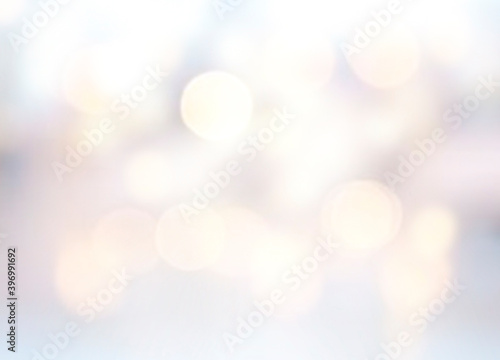 Blurred lights holiday background.Soft bokeh christmas backdrop.Glowing light texture.