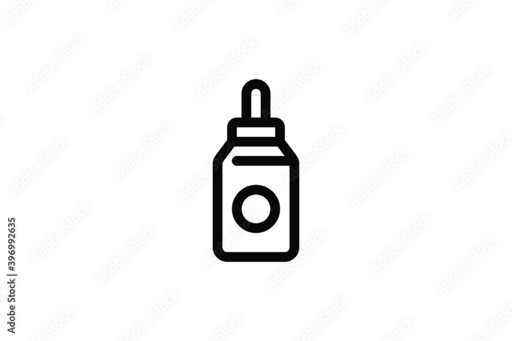 Addiction Outline Icon - Glue Addiction Outline Icon - Glue