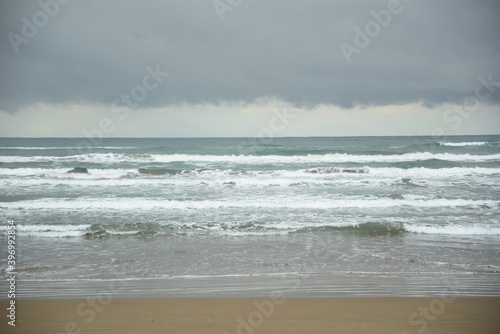 海 冬の日本海 冬の海