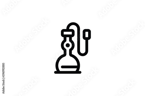 Addiction Outline Icon - Hookah