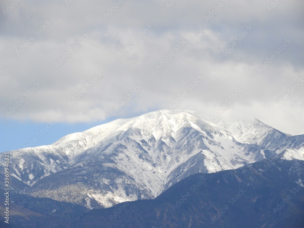 Fototapeta premium 山 白山 白山山頂 白山手取川ジオパーク