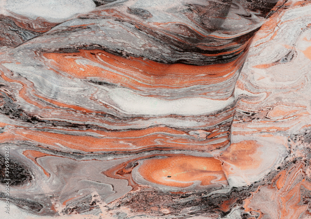 Obraz premium Brązowo beżowe kamienne tło tekstura.