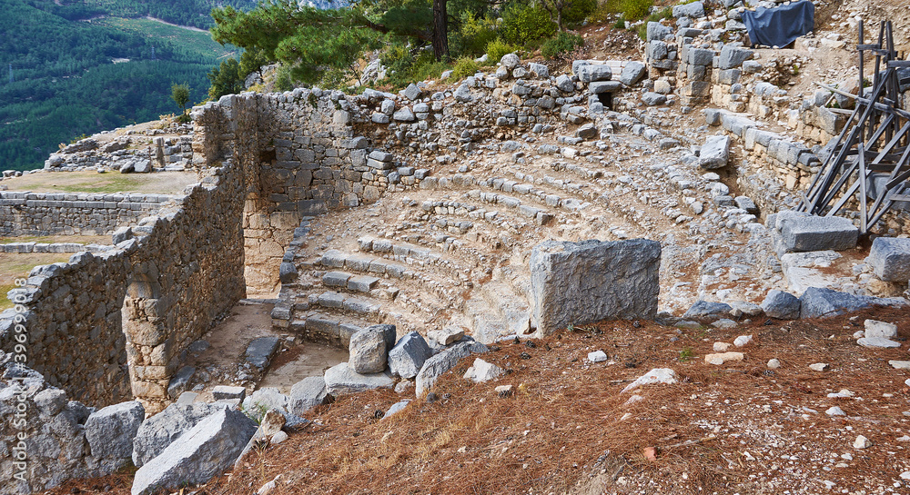 Amphitheater  Ancient Lycian City of Arykanda.