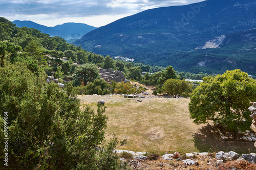 Ancient Lycian City of Arykanda. photo