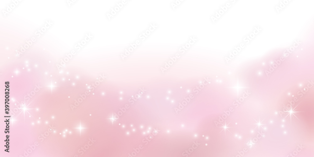 ドリーミなピンク色の素材背景 キラキラ控えめ 2 1比率 下に装飾 Stock Vector Adobe Stock ドリーミなピンク色の素材背景 キラキラ控えめ 2 1比率 下に装飾 Stock Vector Adobe Stock