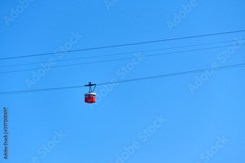 Cable car in the sky