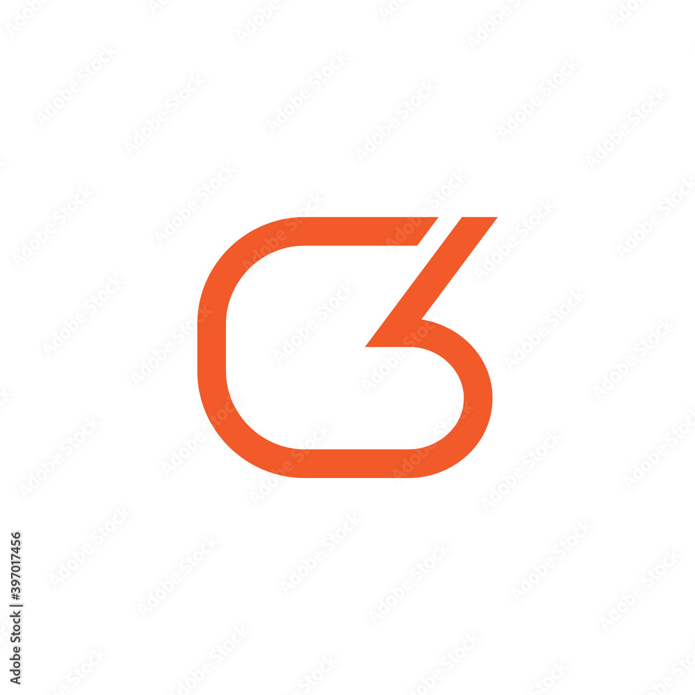 letter cb simple square geometric line logo vector letter cb simple square geometric line logo vector