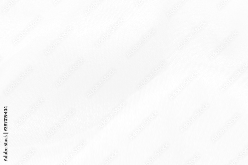 White cloth background abstract. Fabric is wrinkled and sofe wave. Material are used in textile assembly. White cloth background abstract. Fabric is wrinkled and sofe wave. Material are used in textile assembly.