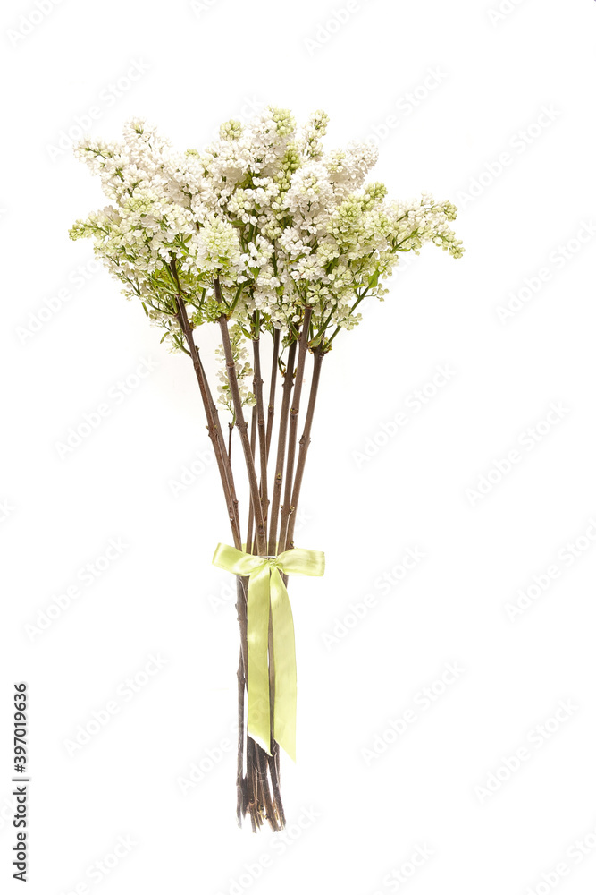 a bouquet of lilacs