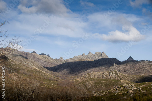 Mountain rocky landscape in autumn © Ana