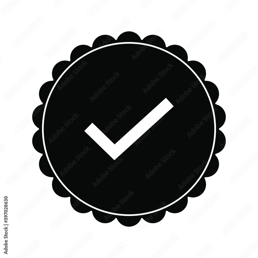 stamp vector without text. with a check mark. white background.eps 10 stamp vector without text. with a check mark. white background.eps 10