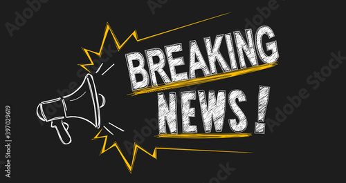 megaphone breaking news