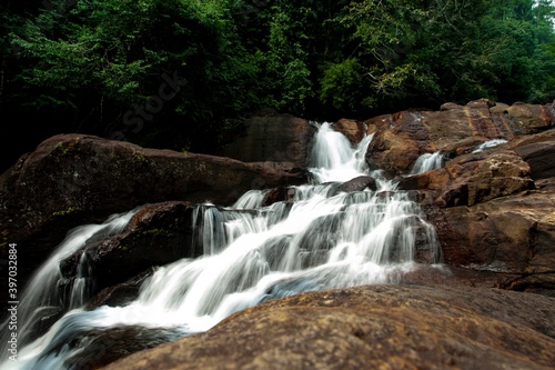 Waterfall in Kanneliya-Dediyagala-Nakiyadeniya Forest  Sri Lanka
