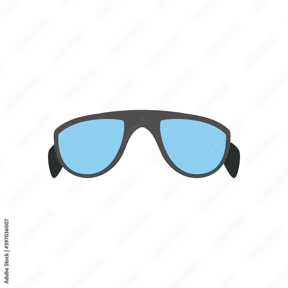 fashion glasses icon vector design