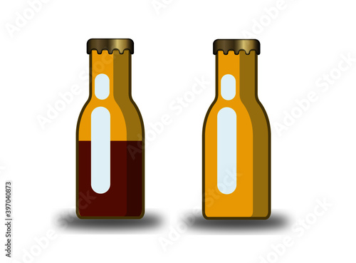 yellow bottles