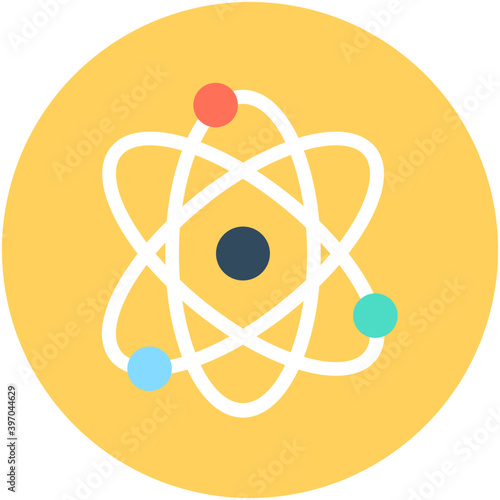 Atom Vector Icon