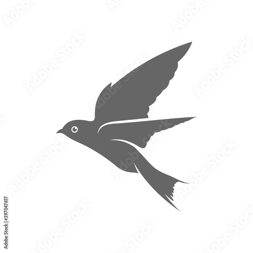 Swallow logo vector template, Creative swallow logo design concepts, icon symbol, illustration