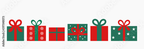 Christmas presents collection.