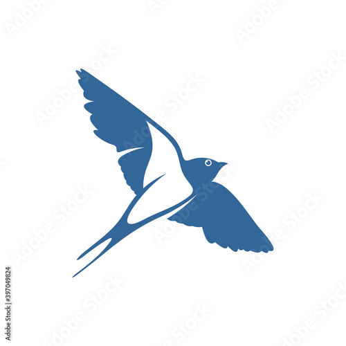 Swallow logo vector template, Creative swallow logo design concepts, icon symbol, illustration