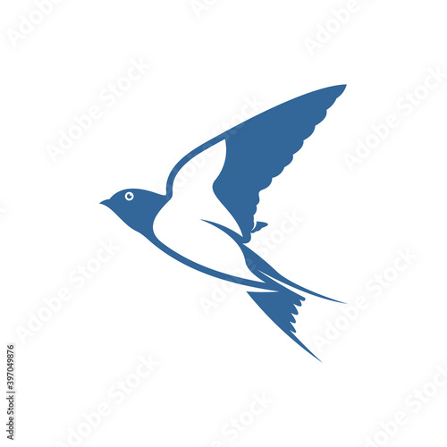 Swallow logo vector template, Creative swallow logo design concepts, icon symbol, illustration