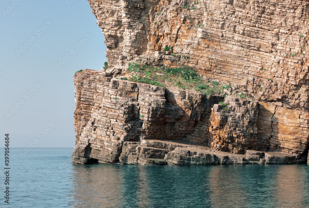 Cliff on Adriatic sea