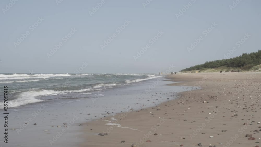 Beach of Baltic Sea Beach of Baltic Sea