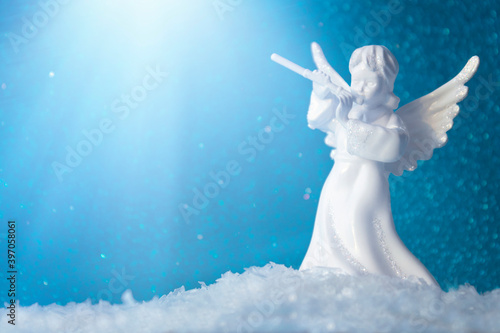 Christmas angel. Christmas   holidays ornament