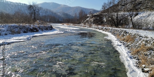 river in the mountains © Евгений Прощенко