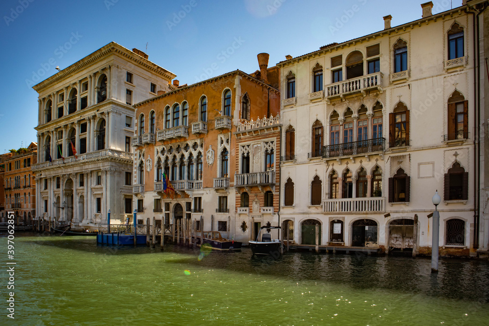 
venice, italy in summer after covid19
