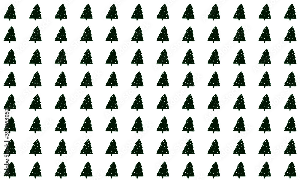 horizontal white and green christmas tree pattern. horizontal white and green christmas tree pattern.