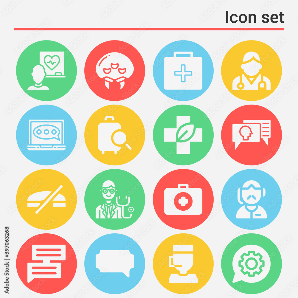 16 pack of visit filled web icons set 16 pack of visit filled web icons set