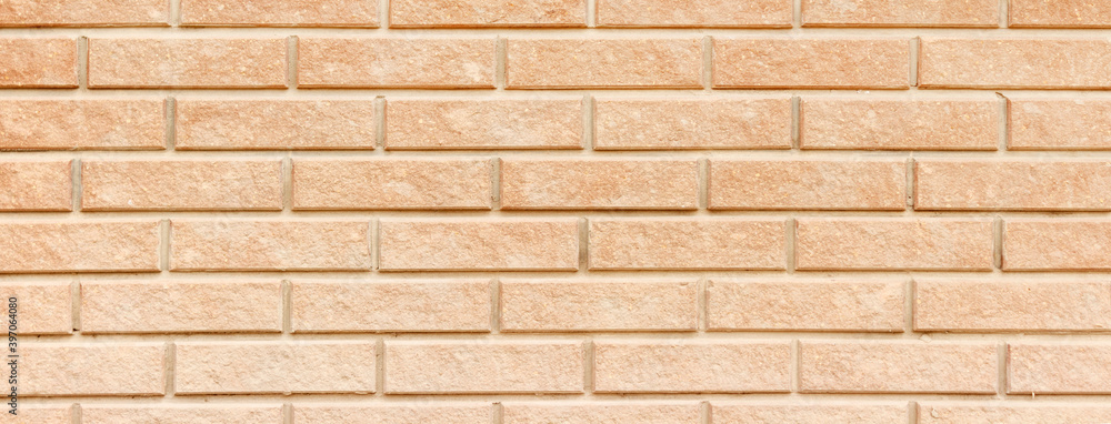 Obraz premium seamless red bricks wall pattern. Orange brick texture