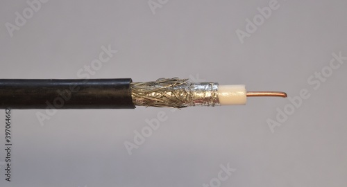 Cuadro en lienzo Antenna Cable Coaxial Cable Pure Copper.