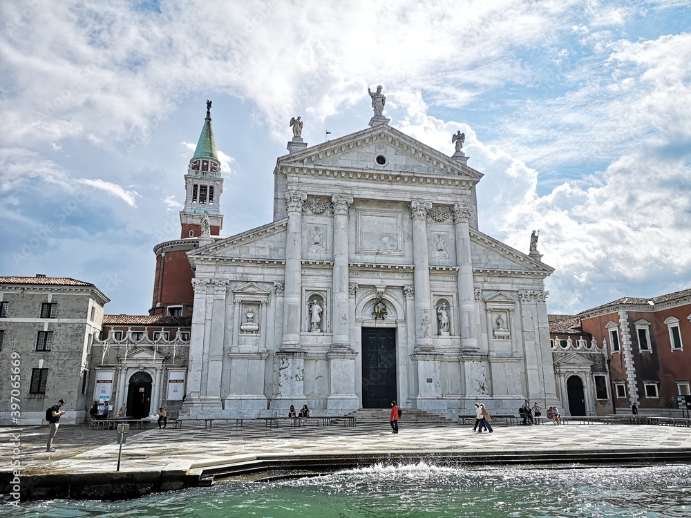 Naklejka premium Venedig Altstadt und Sehenswürdigkeiten