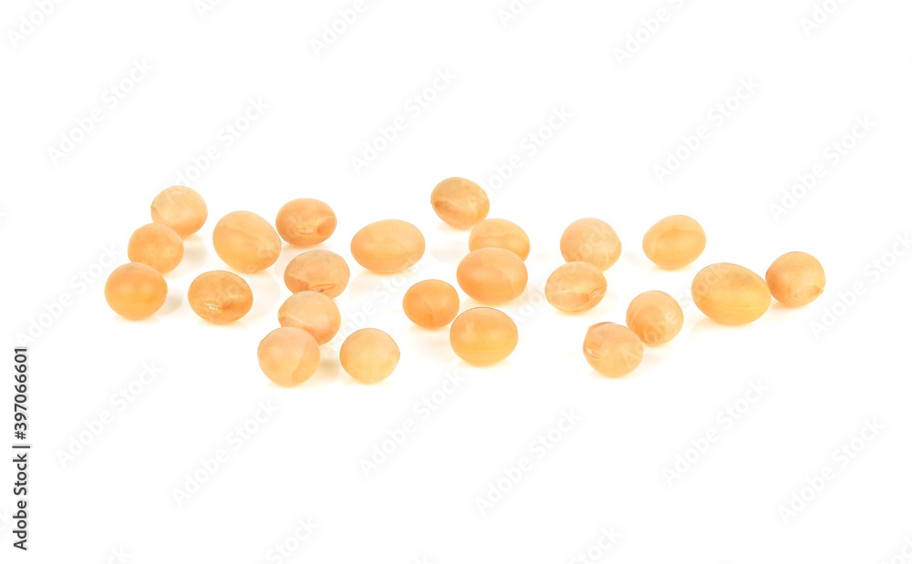 Soy beans isolated on white background. Soy beans isolated on white background.