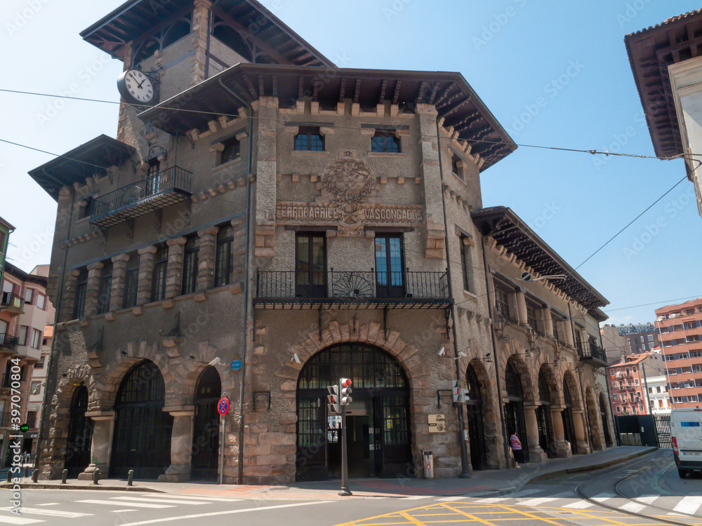 Estación de Atxuri en Bilbao

