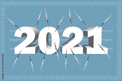 Feliz año 2021 con la vacuna covid-19