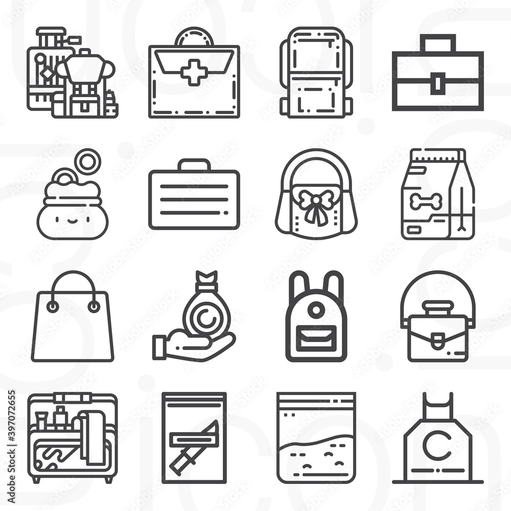 16 pack of nam lineal web icons set 16 pack of nam lineal web icons set