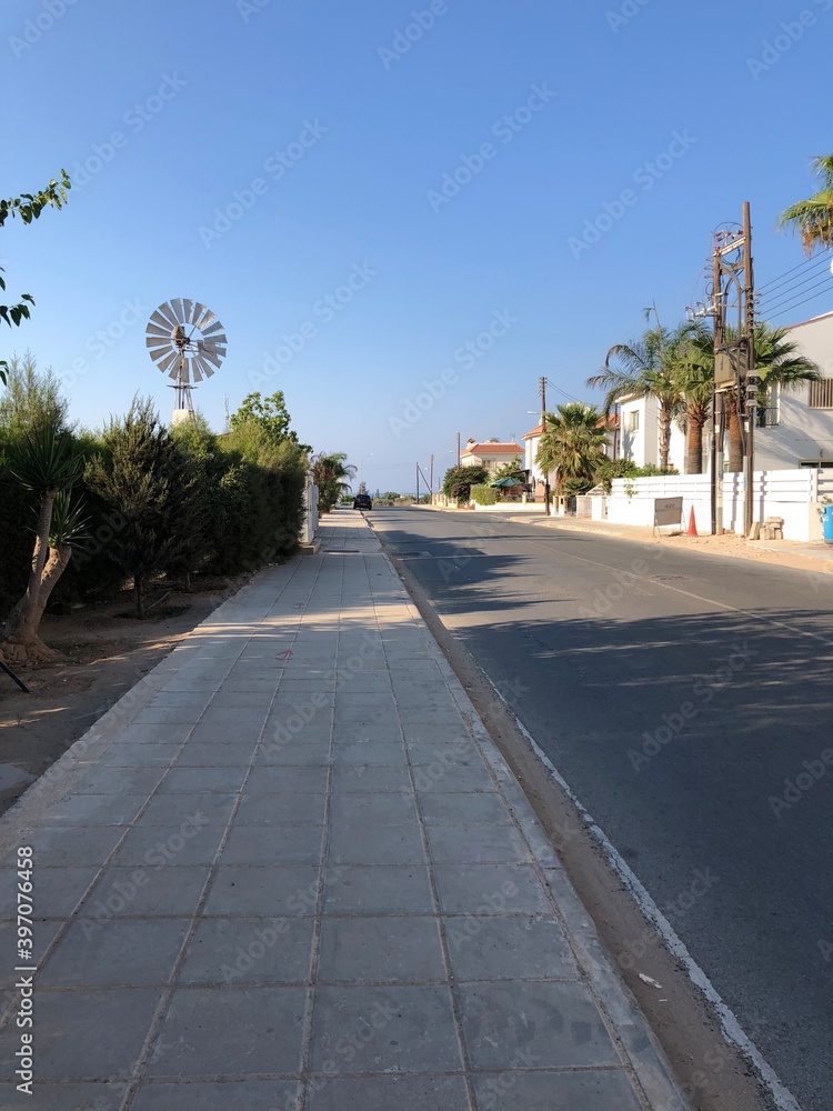streets in Protaras Cyprus