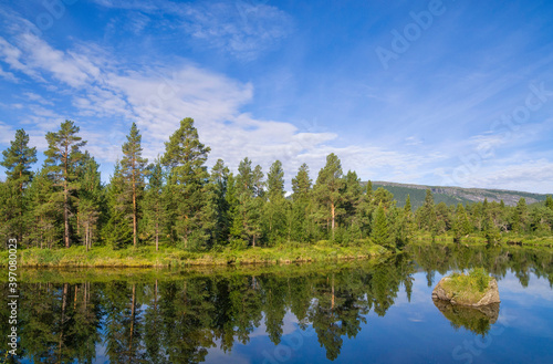 Wallpaper Mural The Ljusnan river Torontodigital.ca