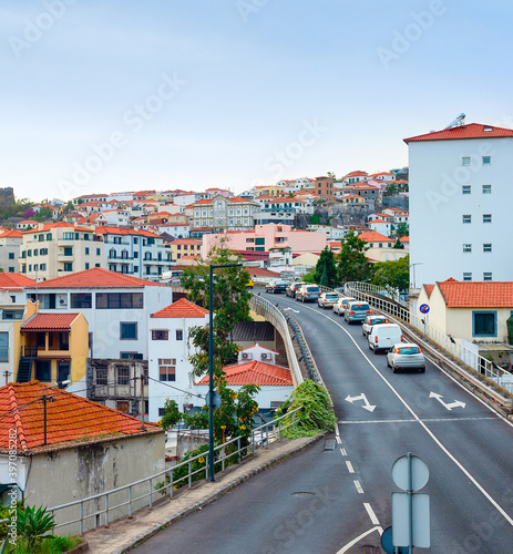 Cityscape, road, cars, Func...