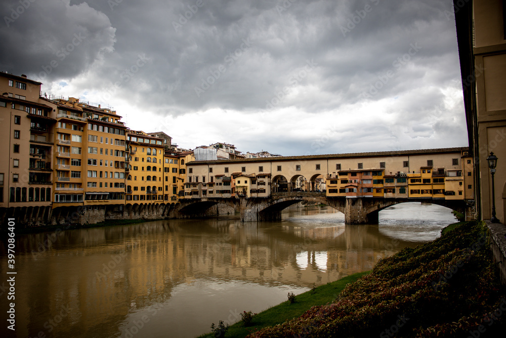 Fototapeta premium ponte vecchio city