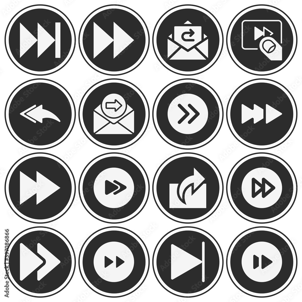 16 pack of onward filled web icons set 16 pack of onward filled web icons set