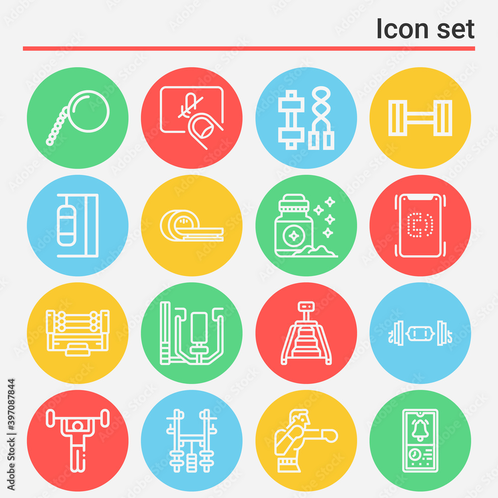 16 pack of resonance lineal web icons set 16 pack of resonance lineal web icons set