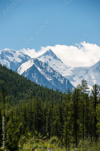 the valley of river Akkem and Belukha peak - Altay © Павел Чигирь